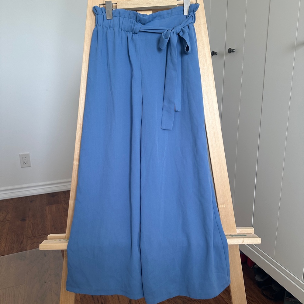 Topshop high waisted crop pants